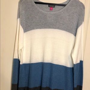 Vince Camuto - Colorblock Sweater - Size Large
